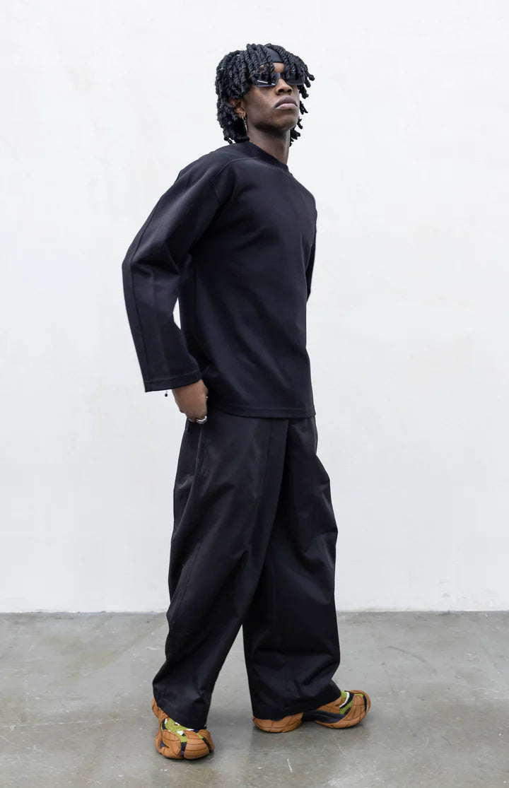 T-shirt Longsleeve Insert Nera