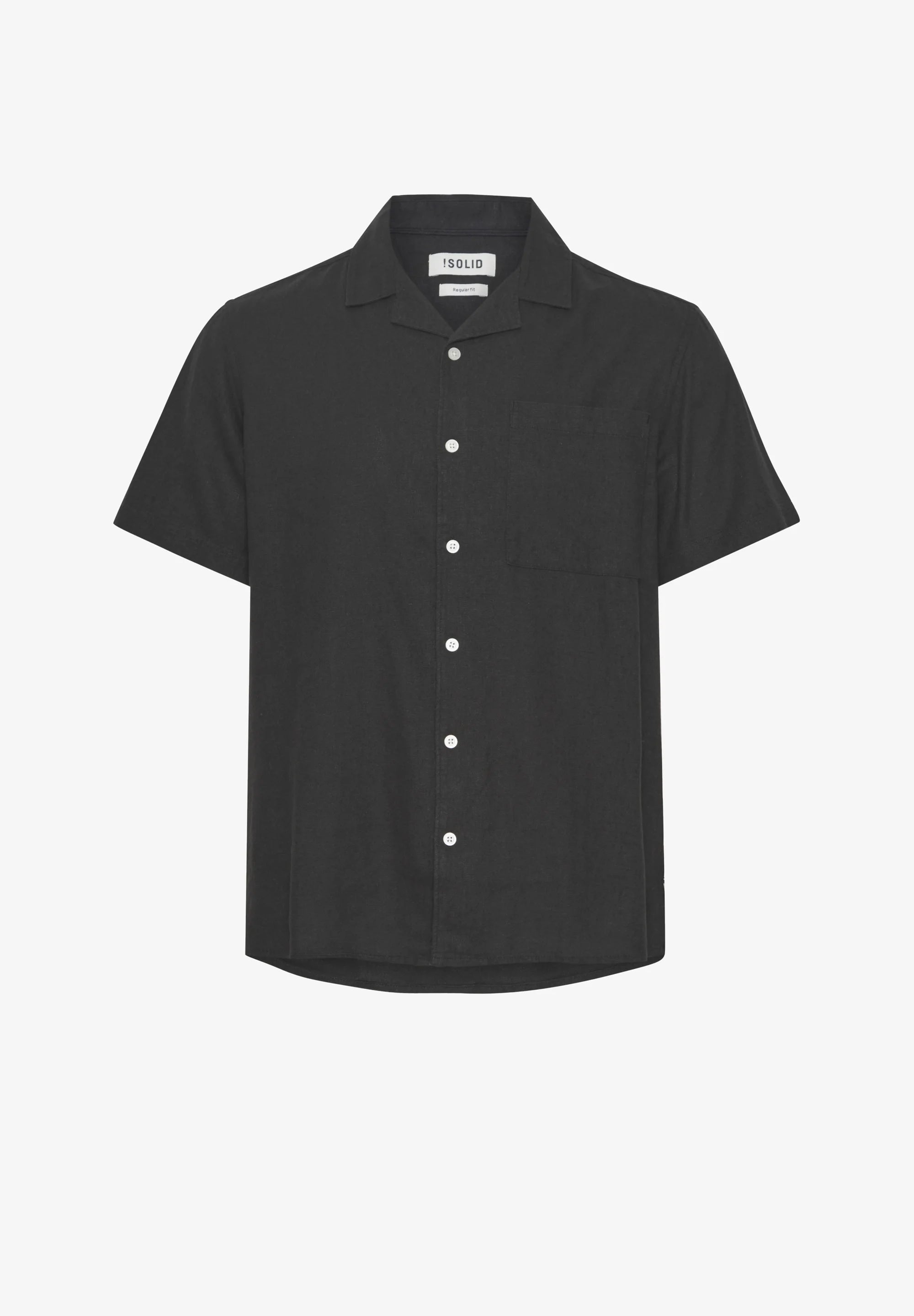 Camicia Solid Black
