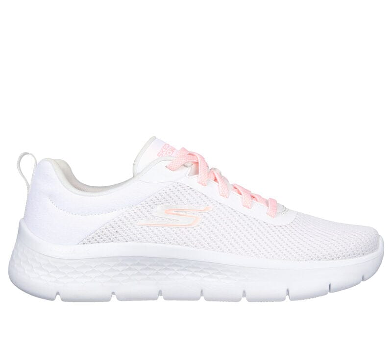 Skechers GO WALK FLEX - Alani, bianca e rosa