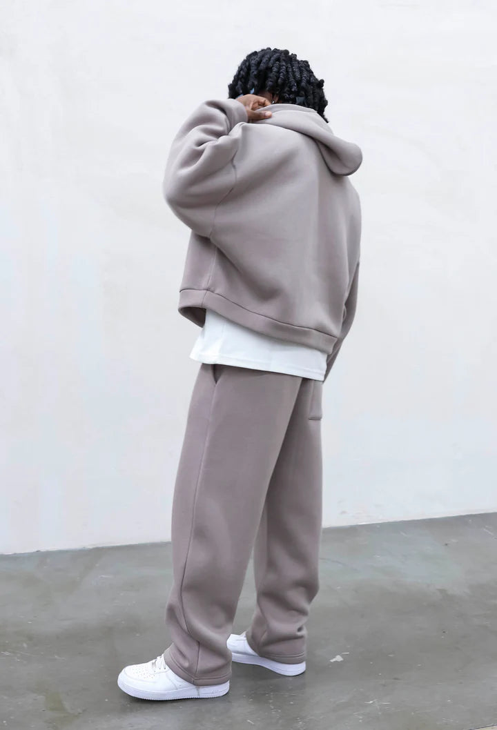 Coordinato tuta Comfort Essenziale Tortora