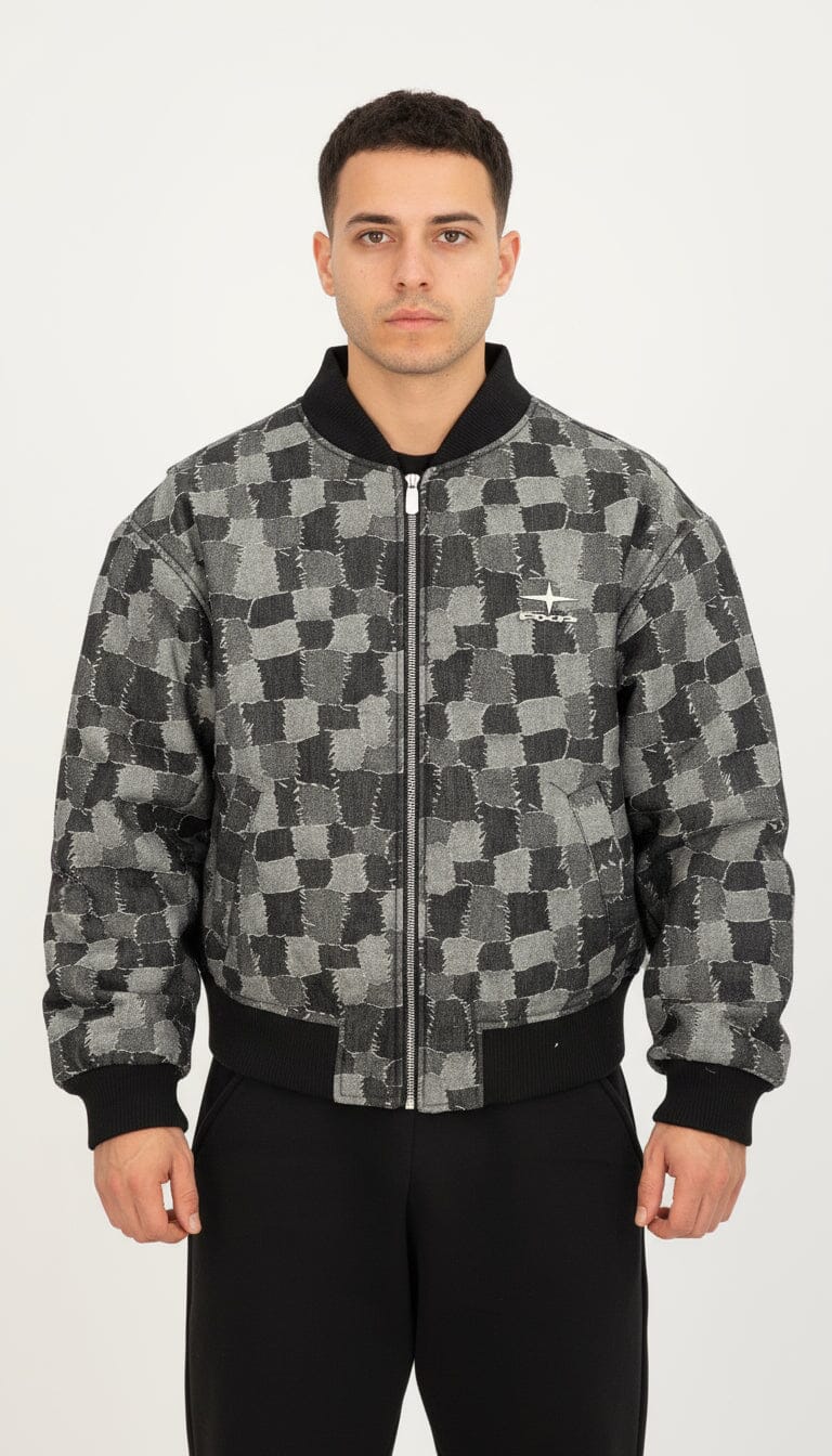 Bomber PXP – Edizione Checkered Black/Grey
