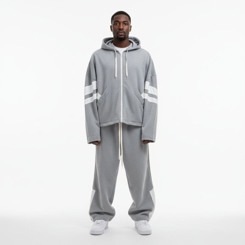 Coordinato Tuta Oversize Hydo - Grigia