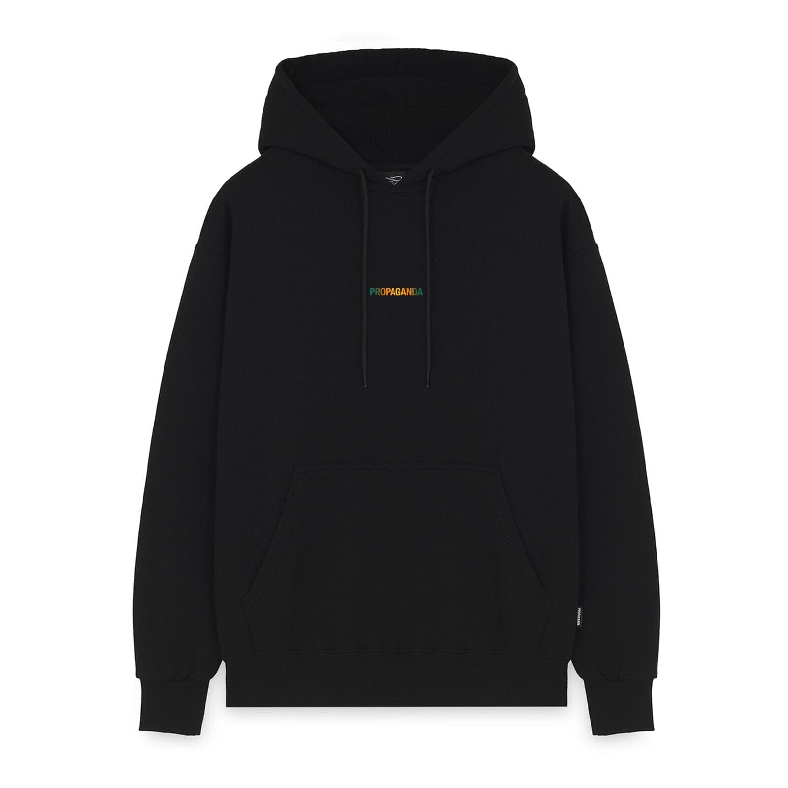Felpa Propaganda Ribs Gradient Hoodie Black