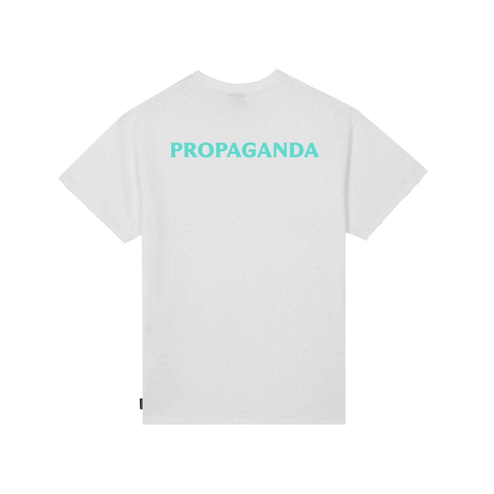T-shirt Propaganda Logo Fire Tee White