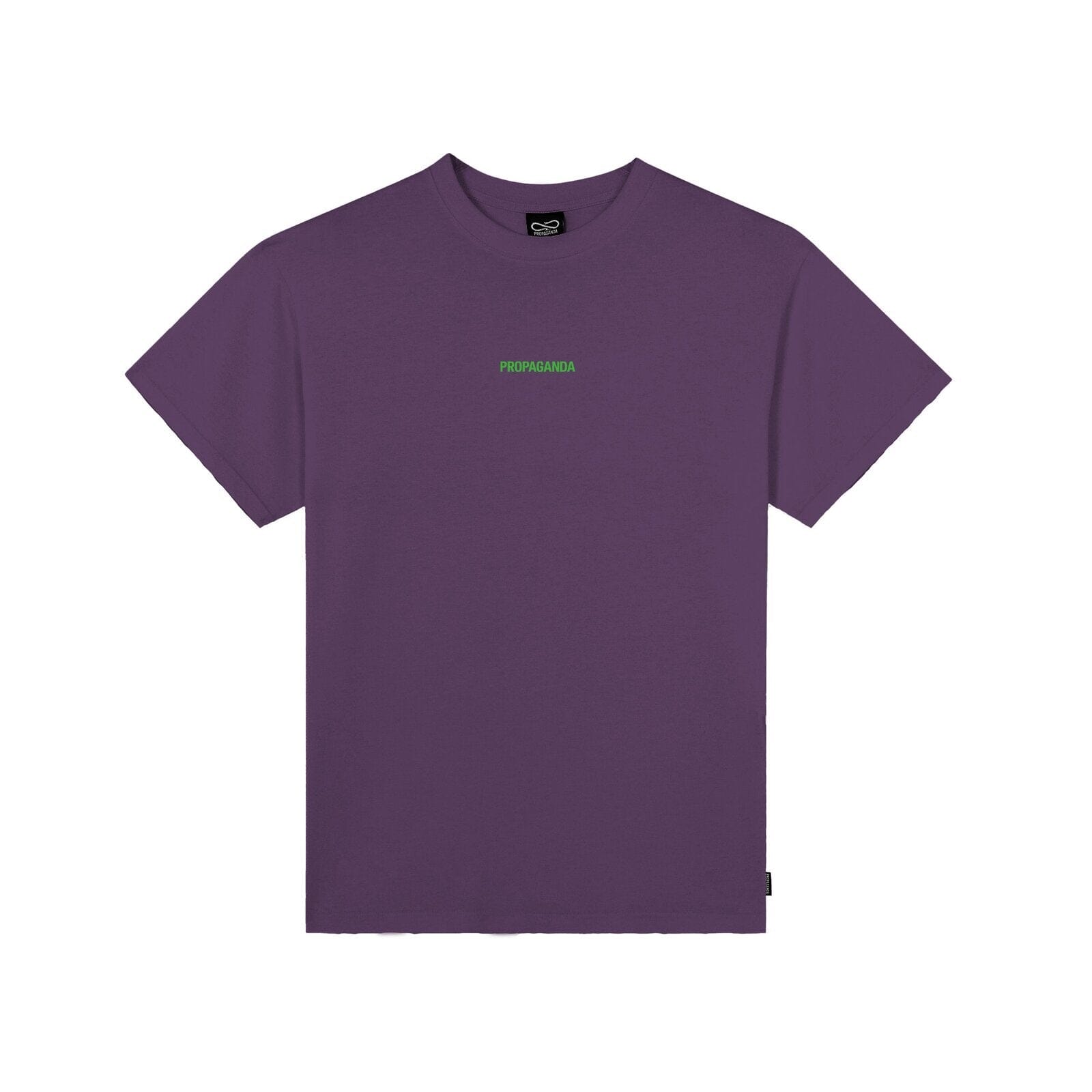 T-shirt Propaganda Ribs Flame Tee Purple