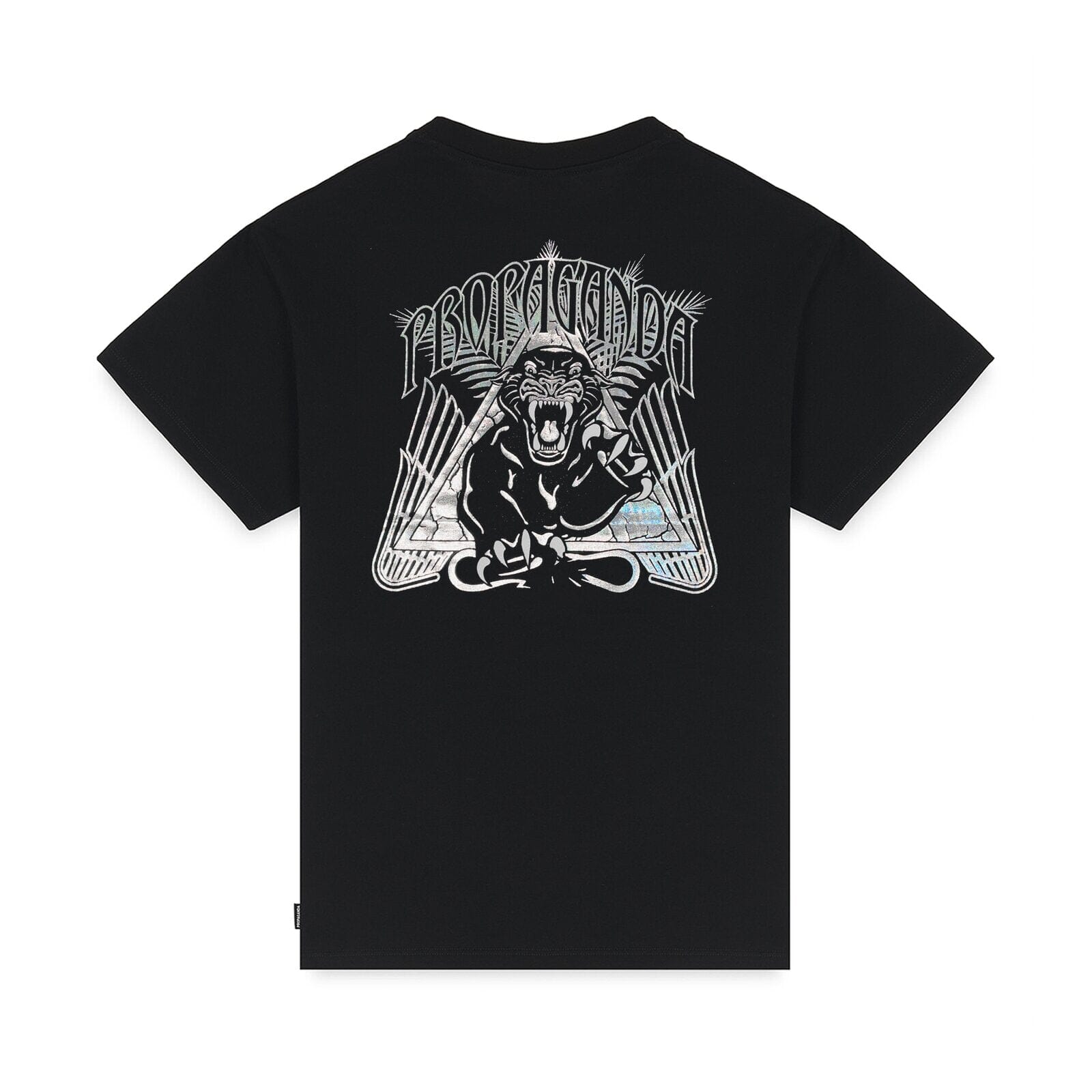 T-shirt Propaganda Triangle Panther Tee Black
