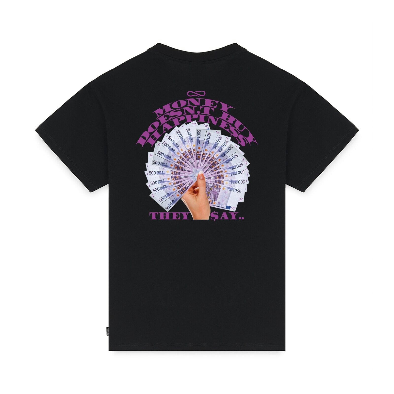 T-shirt Propaganda Happiness Tee Black