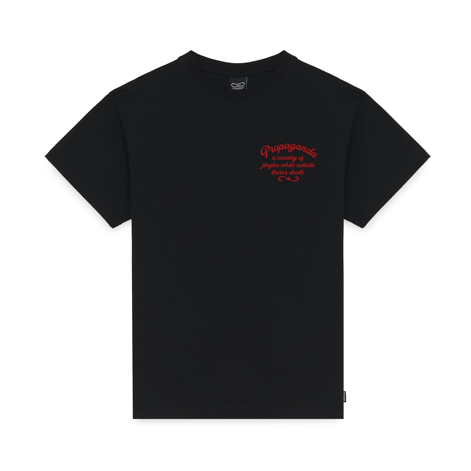 T-shirt Propaganda Breakfast Tee Black