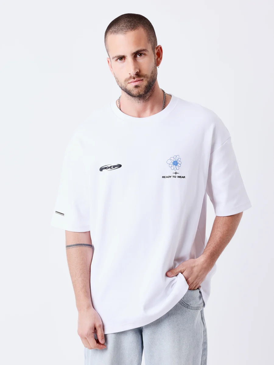 T-shirt Street bloom PXP bianca