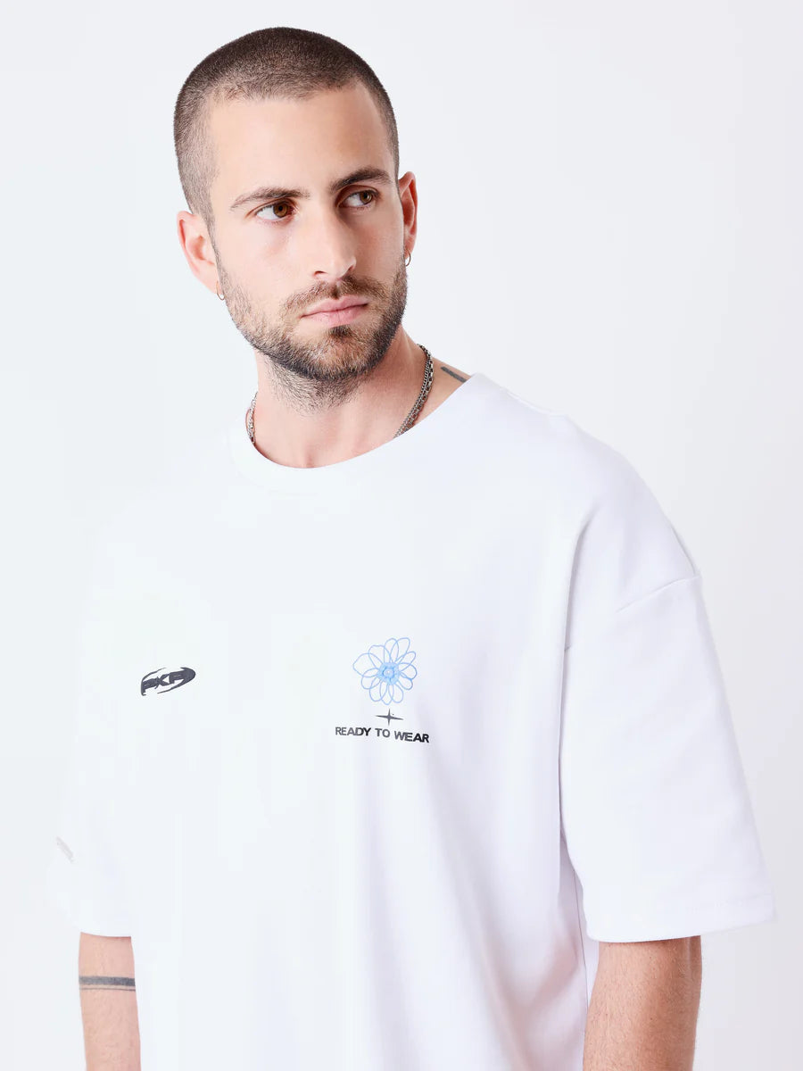 T-shirt Street bloom PXP bianca