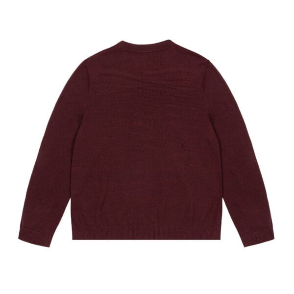 Maglione Ribs Propaganda Burgundy