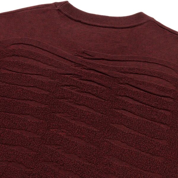 Maglione Ribs Propaganda Burgundy