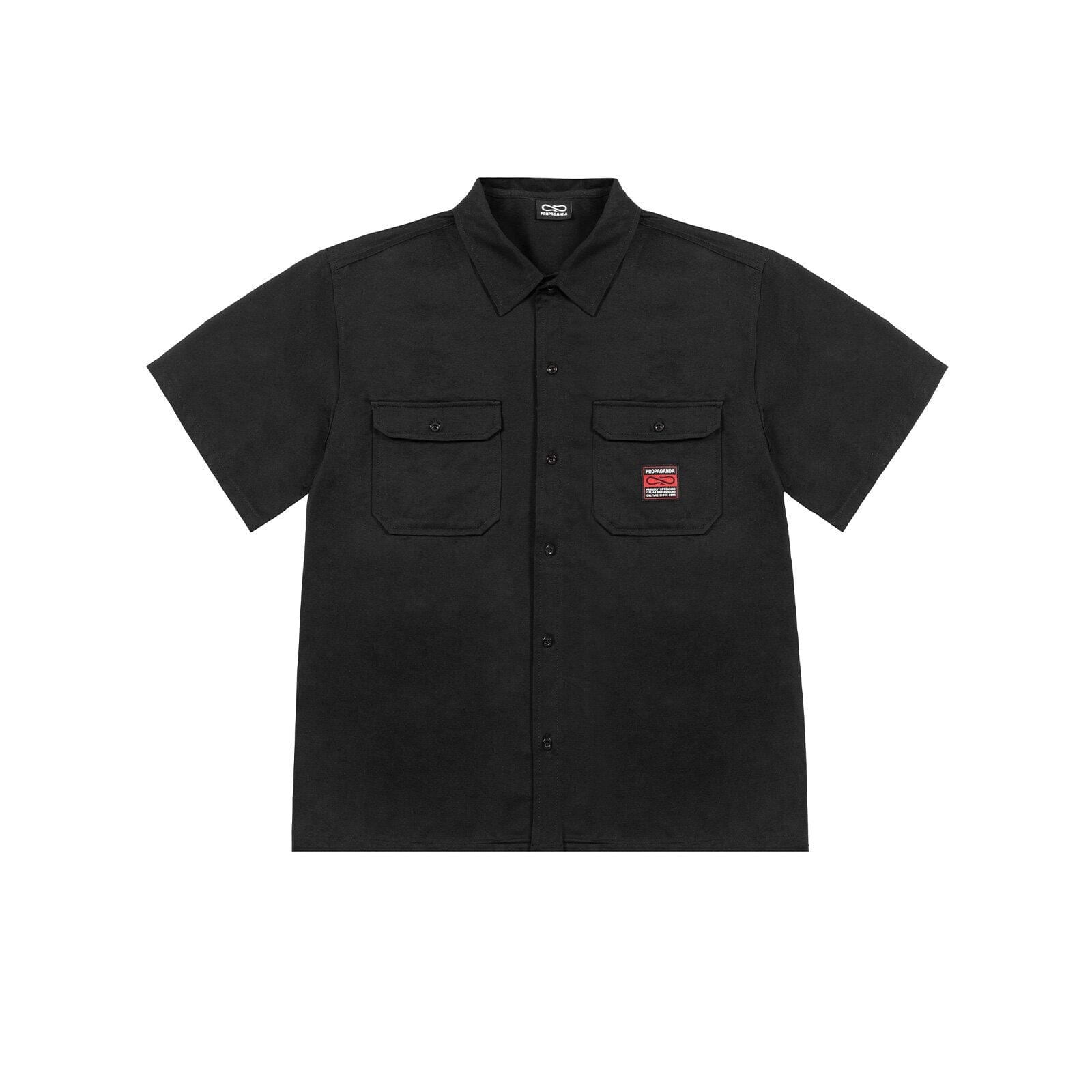 Camicia Propaganda "Agency" Work Shirt – Black