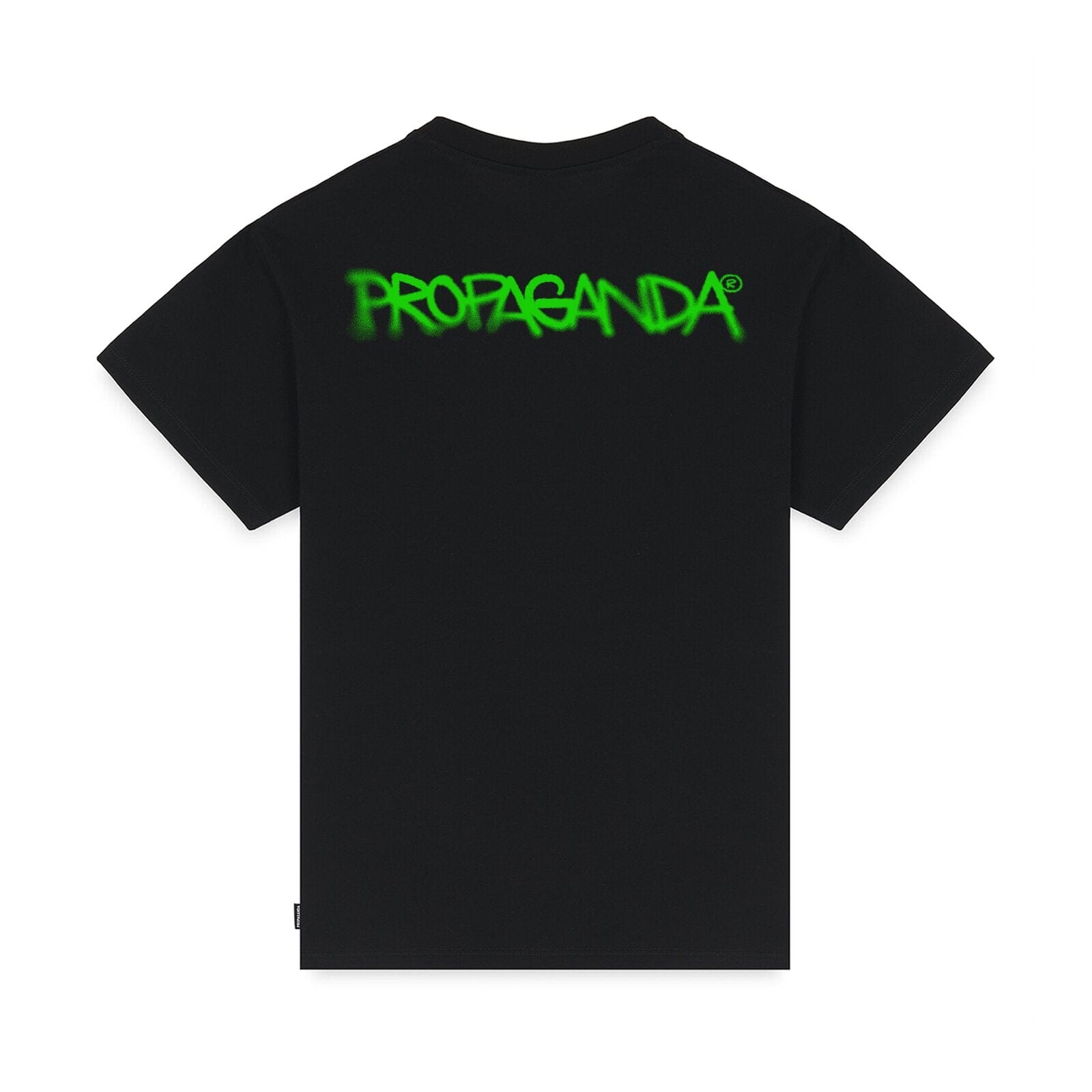 T-shirt Propaganda Logo Spray Nera