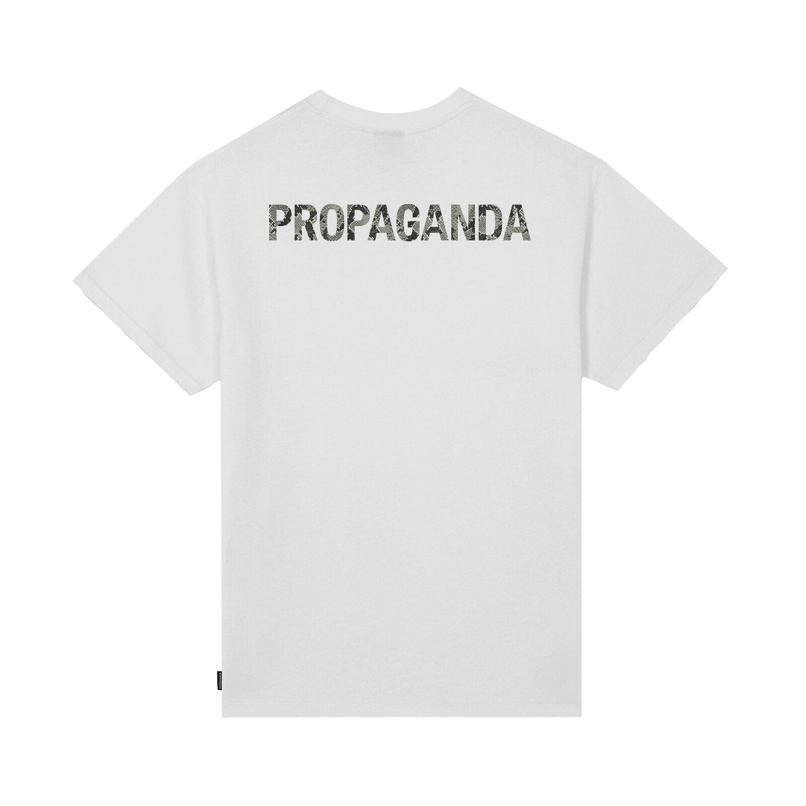 T-shirt Propaganda Logo Python Bianca