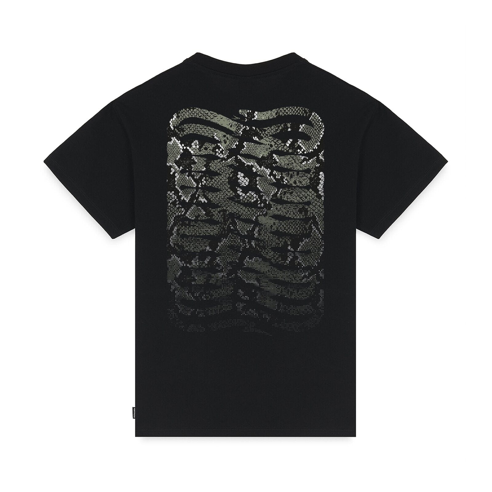 T-shirt Propaganda Ribs Python Nera