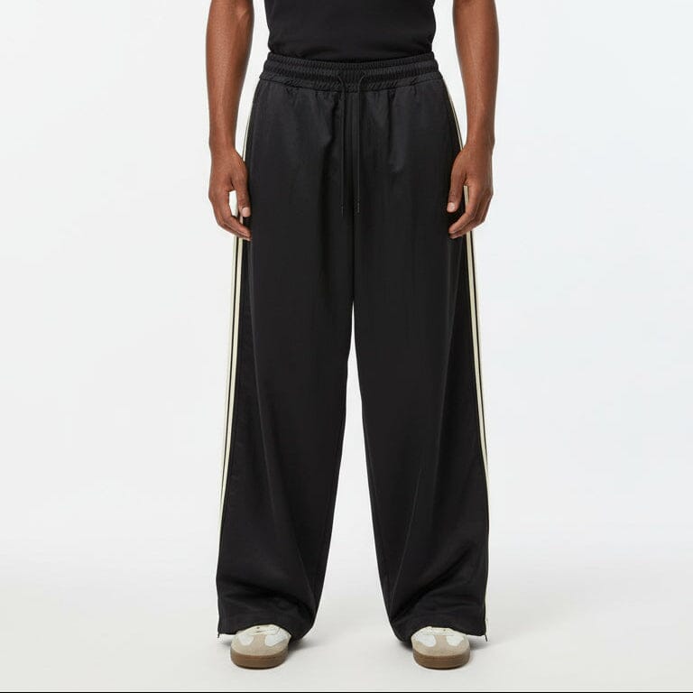 Pantaloni Hydo Track Neri con Bande Laterali