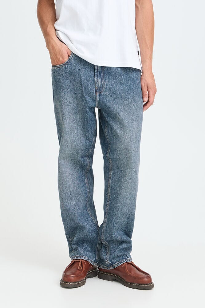 Jeans Basic Loose Fit Solid