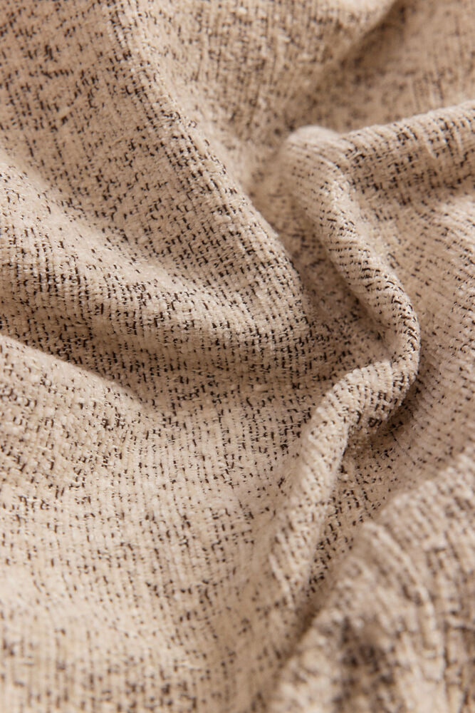 Jacket Tweed Crema Solid