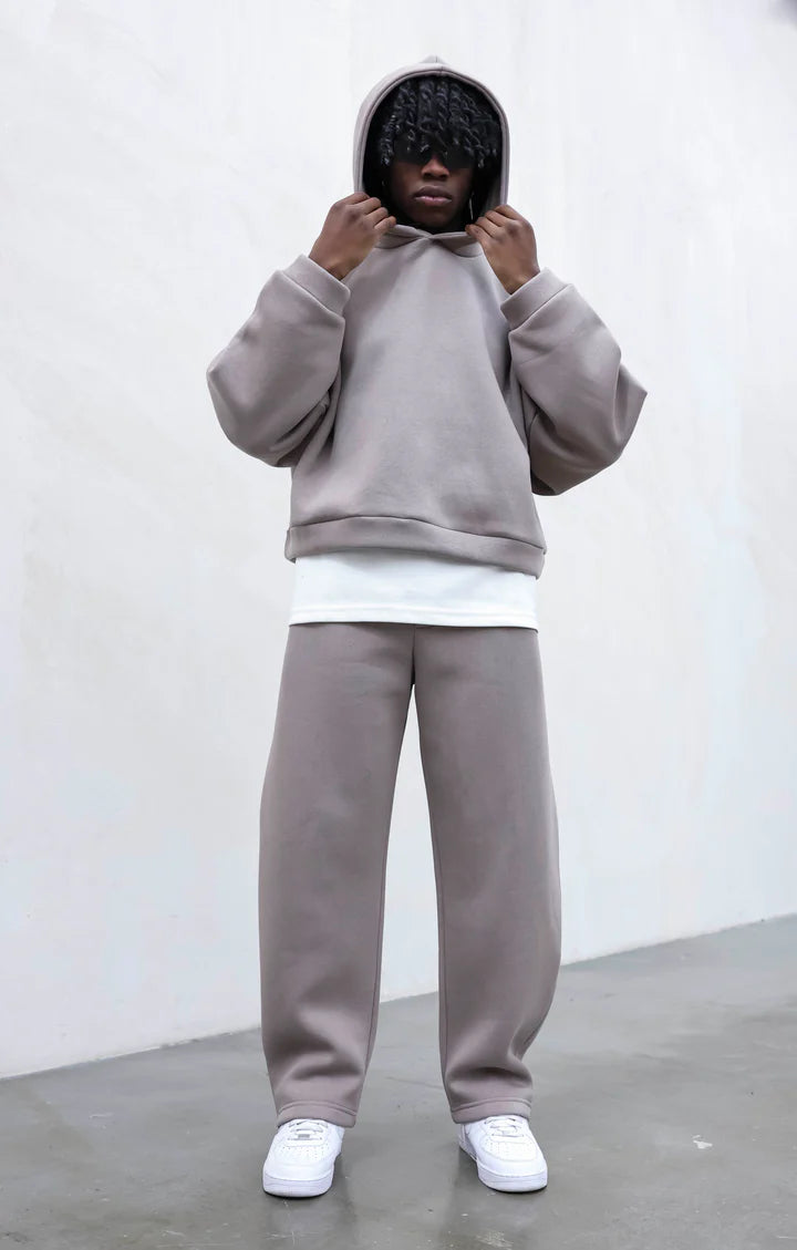 Coordinato tuta Comfort Essenziale Tortora