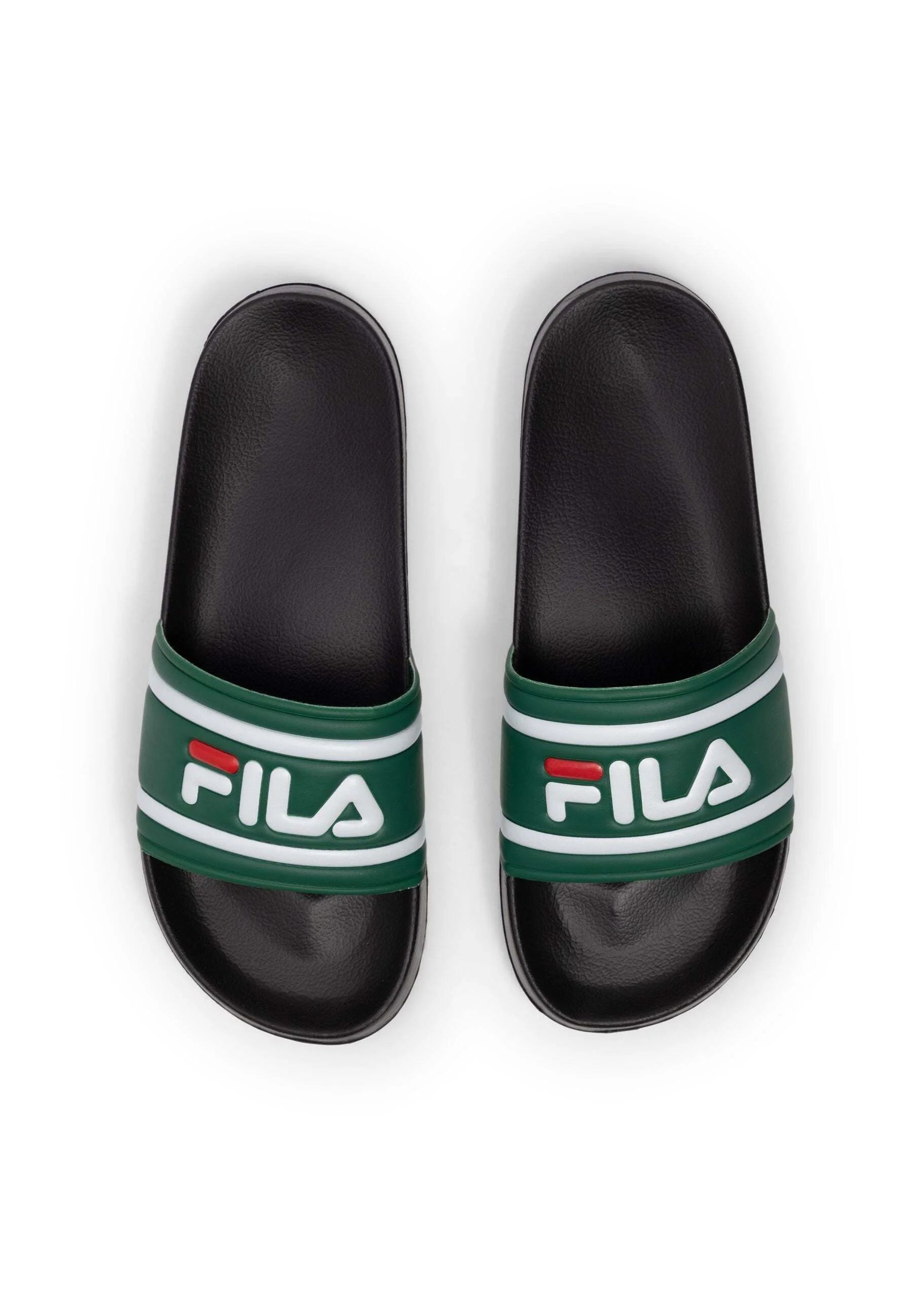 Ciabatta Fila morro bay nera-verde