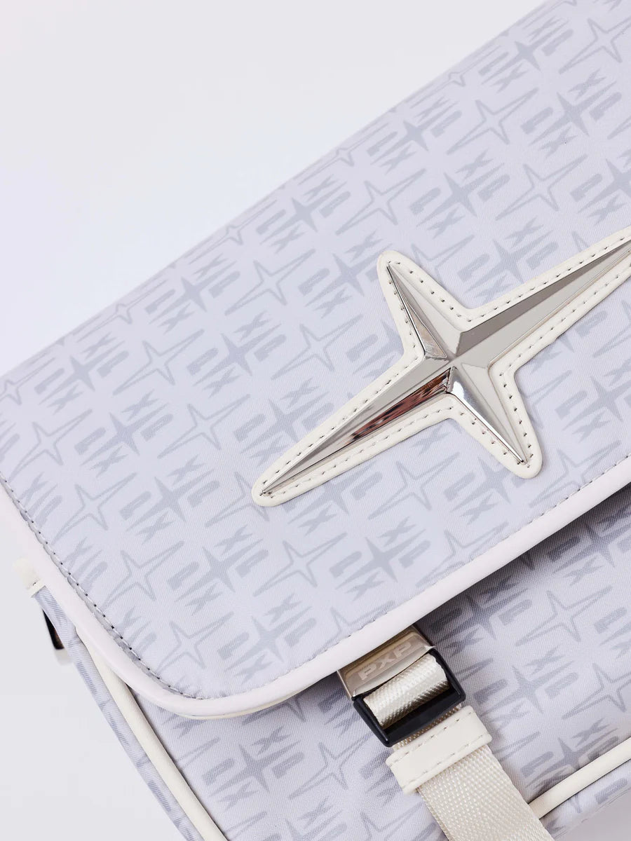Borsa Crossbody PXP monogramma ghiaccio