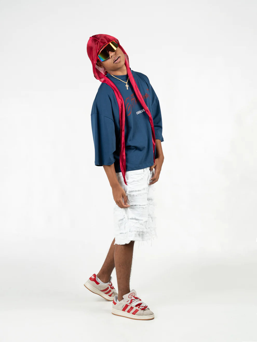 Short Double Denim White - EFFEMME EXCLUSIVE LAB