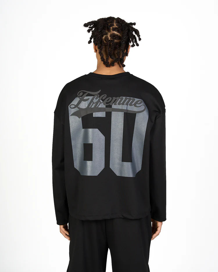 Coordinato Crewneck Logo Nero