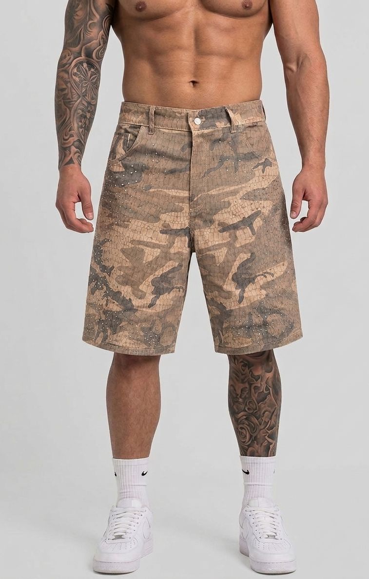 Short Singapore mimetico