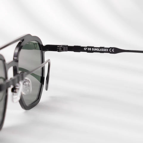 Occhiali da sole Os Sunglasses - Baku Verde Petrolio