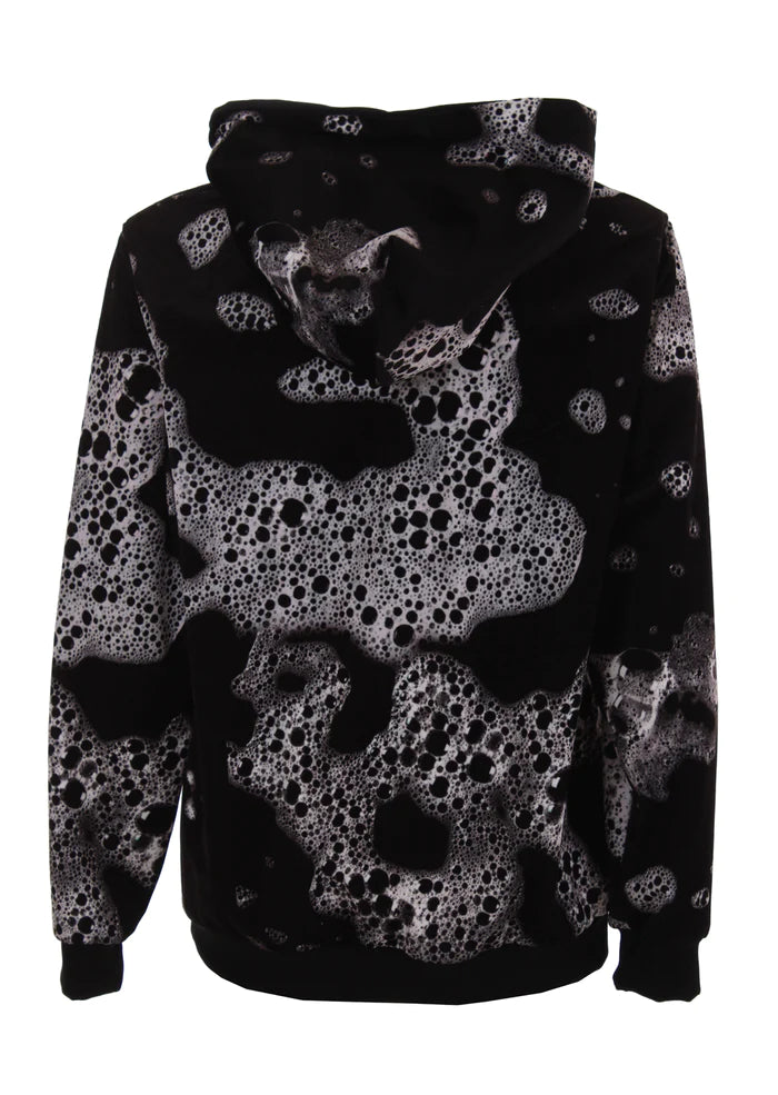 Hoodie ButNot con cappuccio stampa schiuma