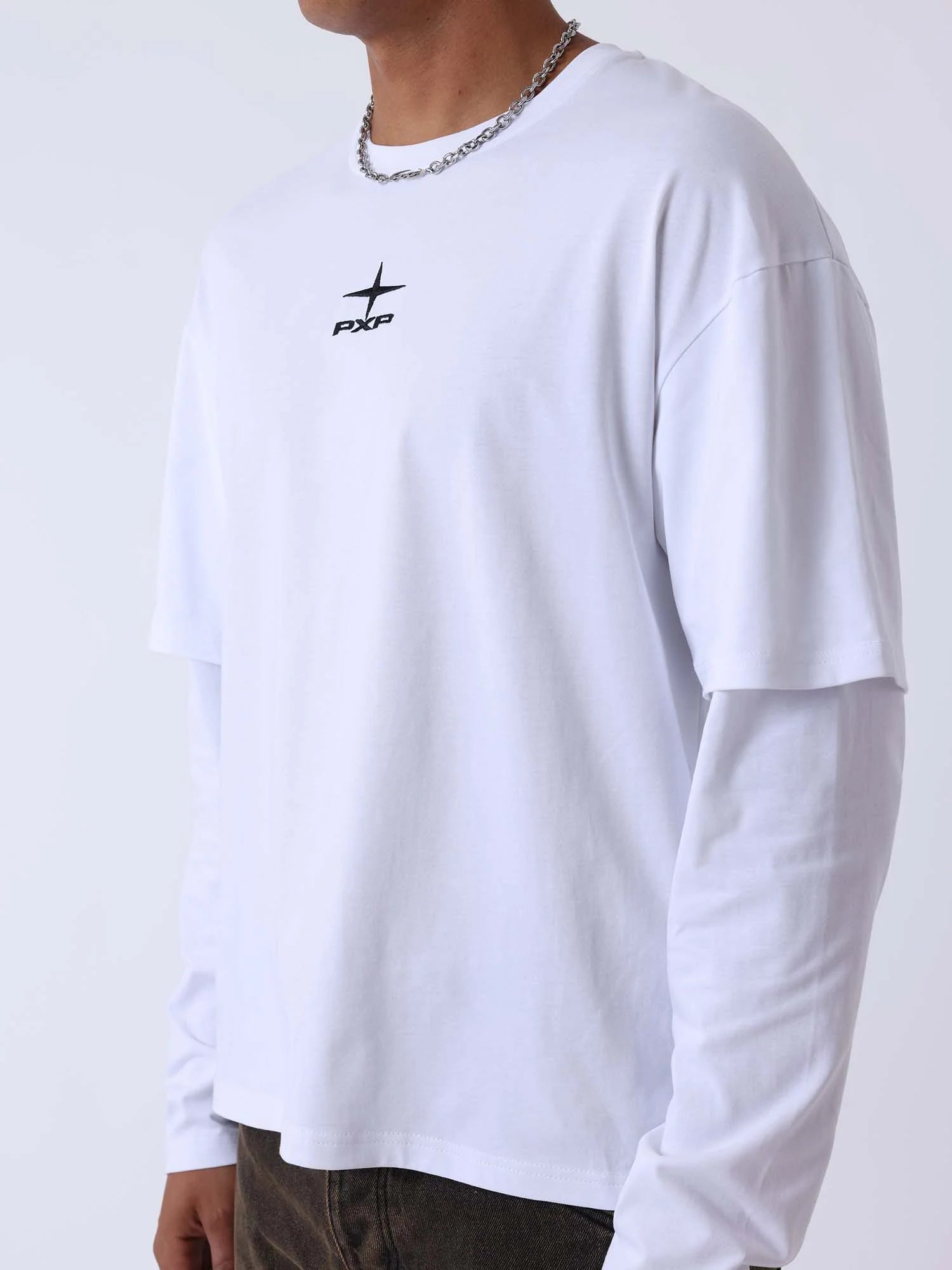 Longsleeve basic PXP bianca