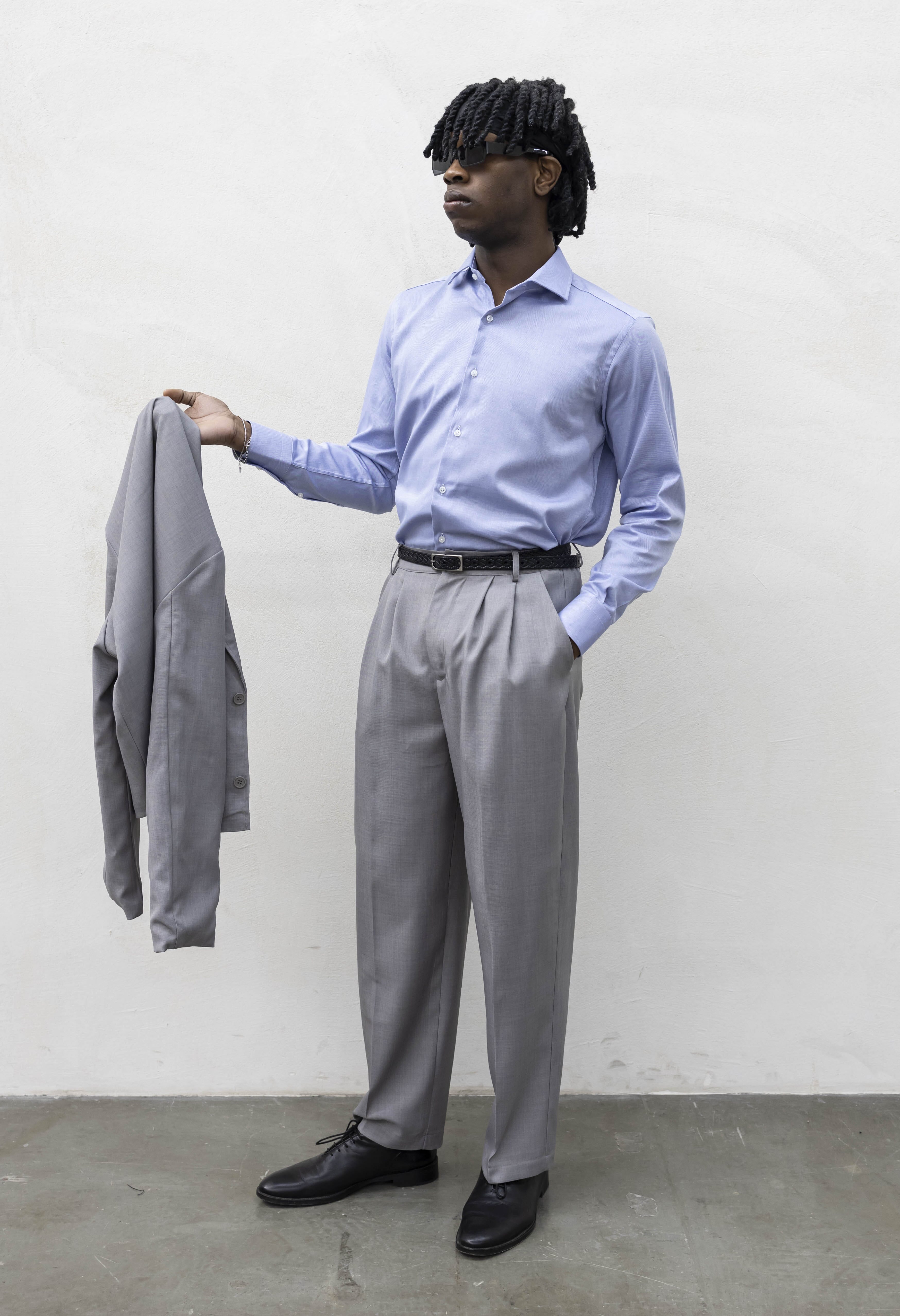 Coordinato Abito Valencia Grigio Ghiaccio