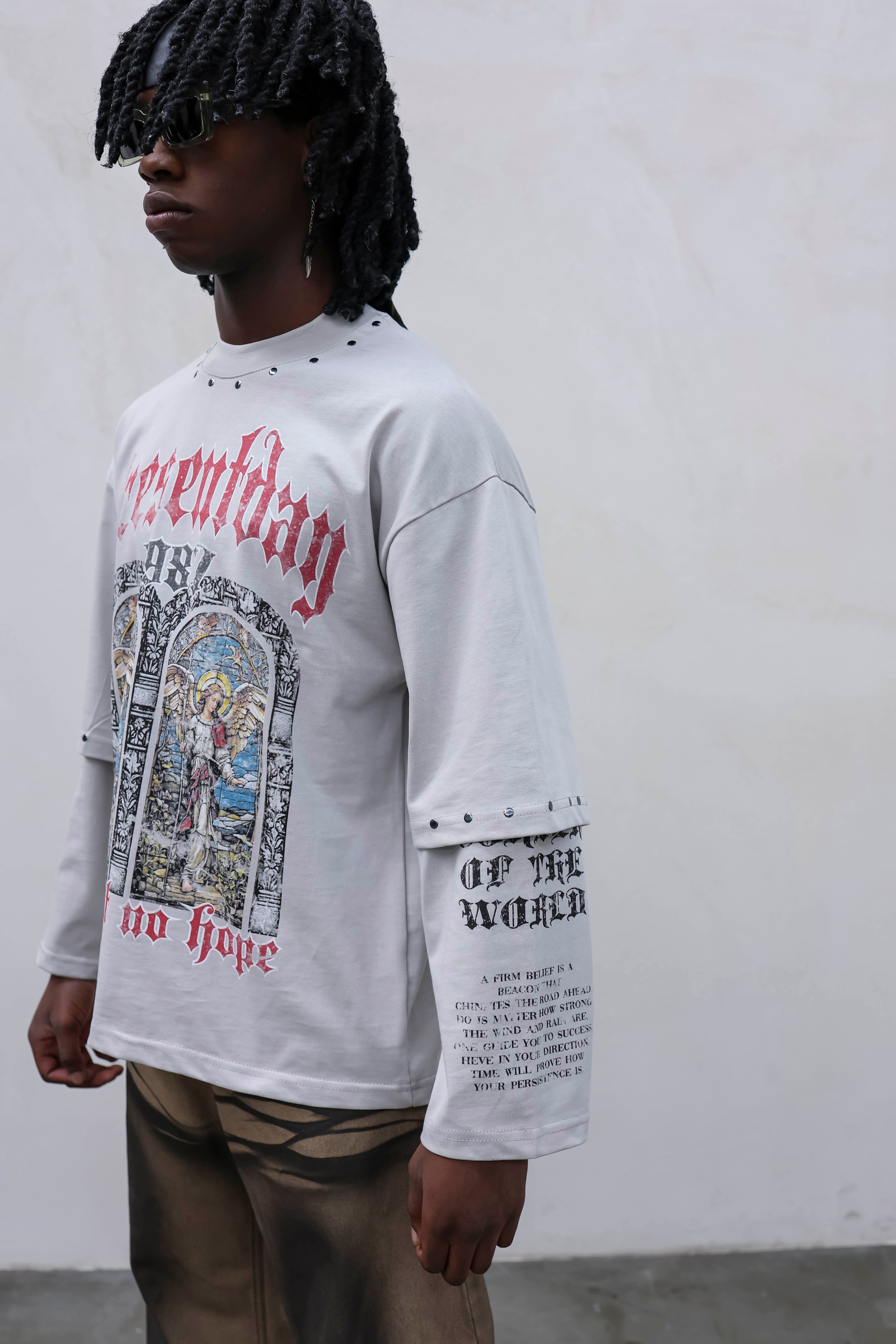 Longsleeve Street Gothic Edition Gesso