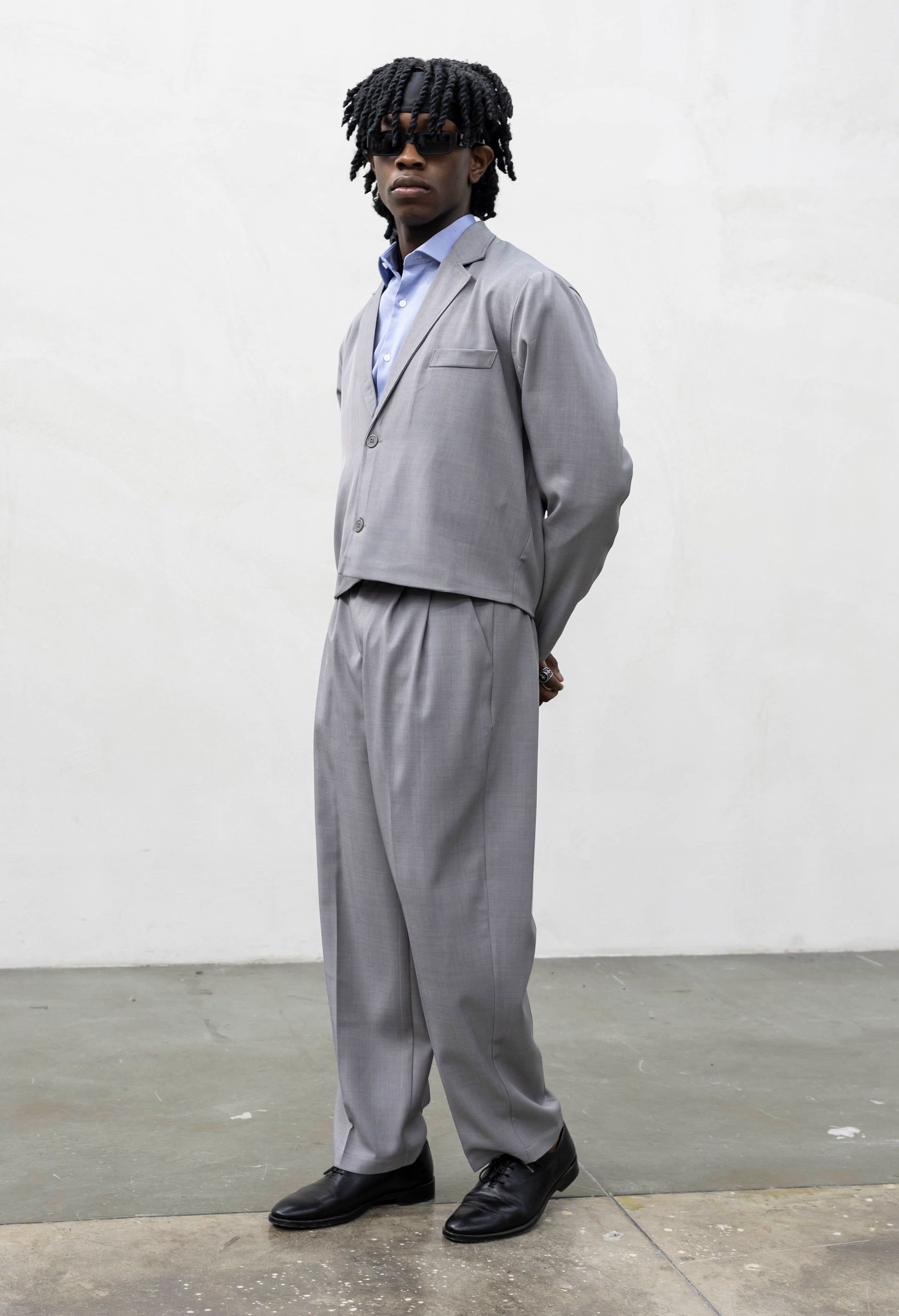 Coordinato Abito Valencia Grigio Ghiaccio