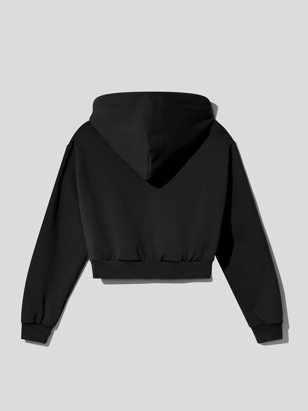 Hoodie Pharmacy corta da donna nera