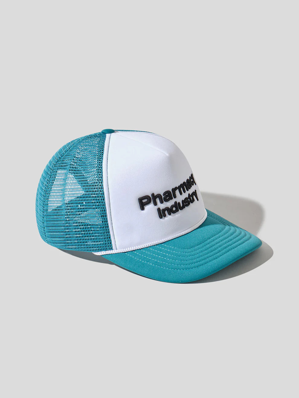 Cappello con visiera Pharmacy verde lago