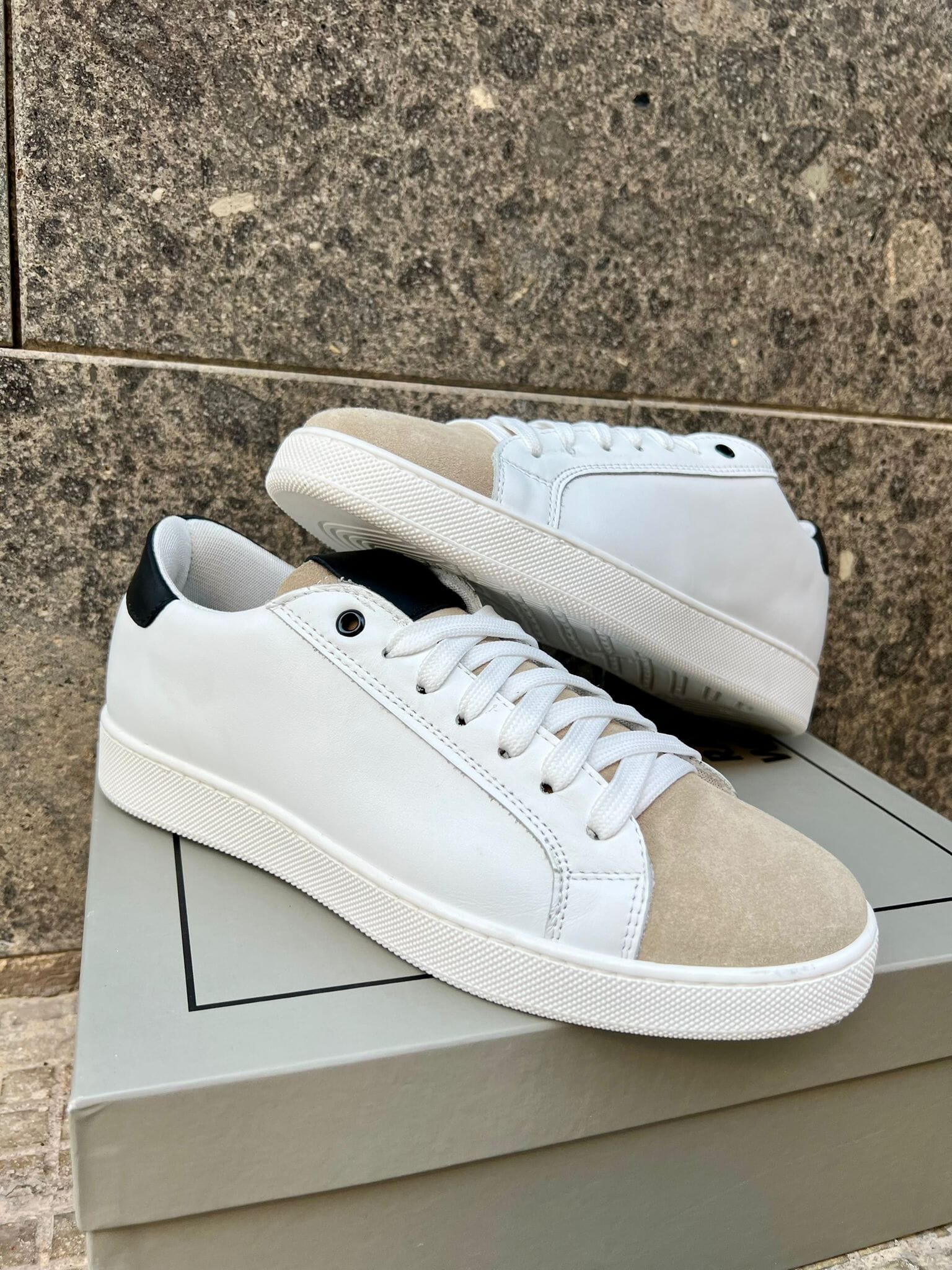 Sneakers Raws Moon 01 vera pelle
