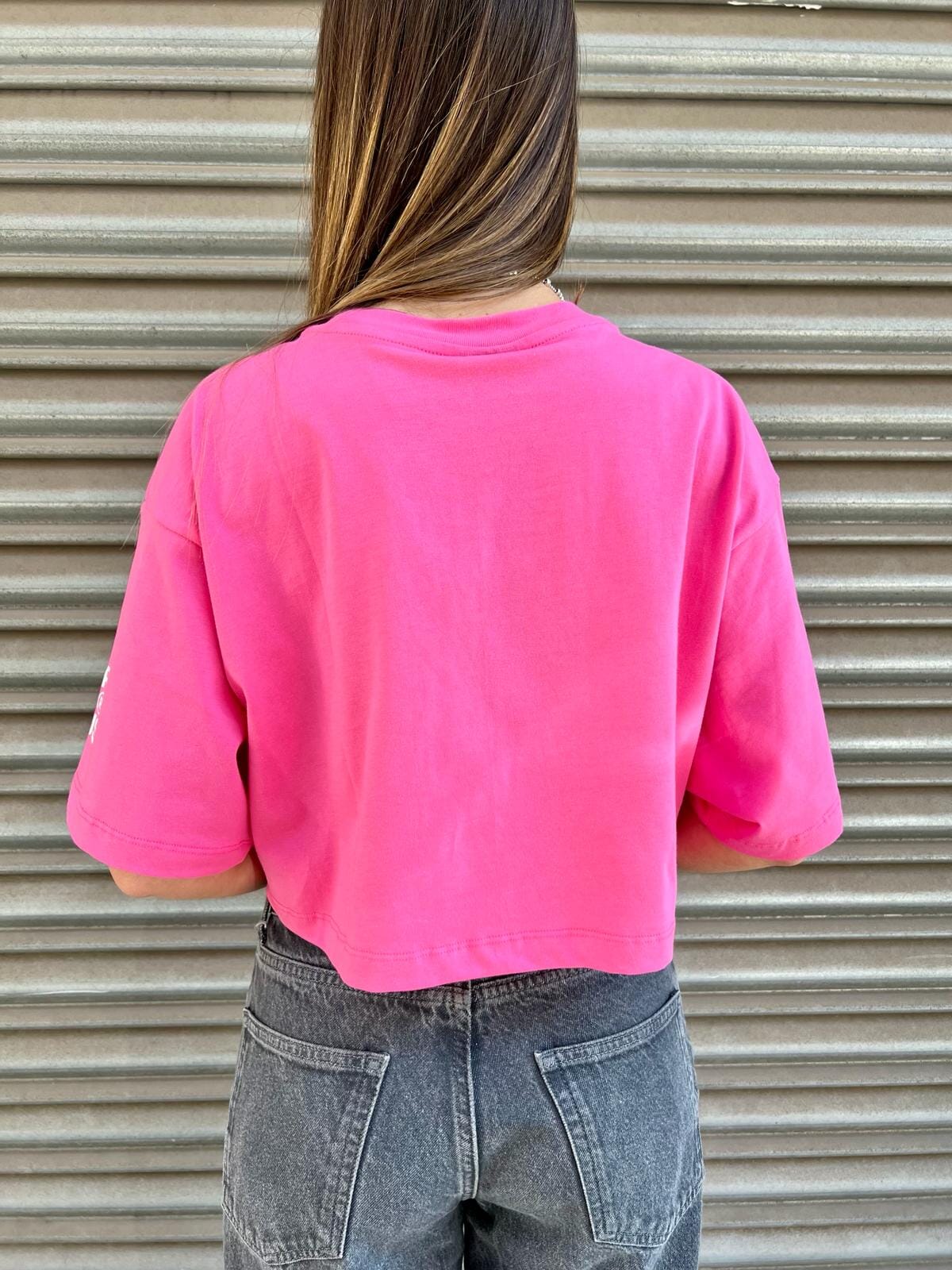 Maglia Pharmacy pink corta da donna