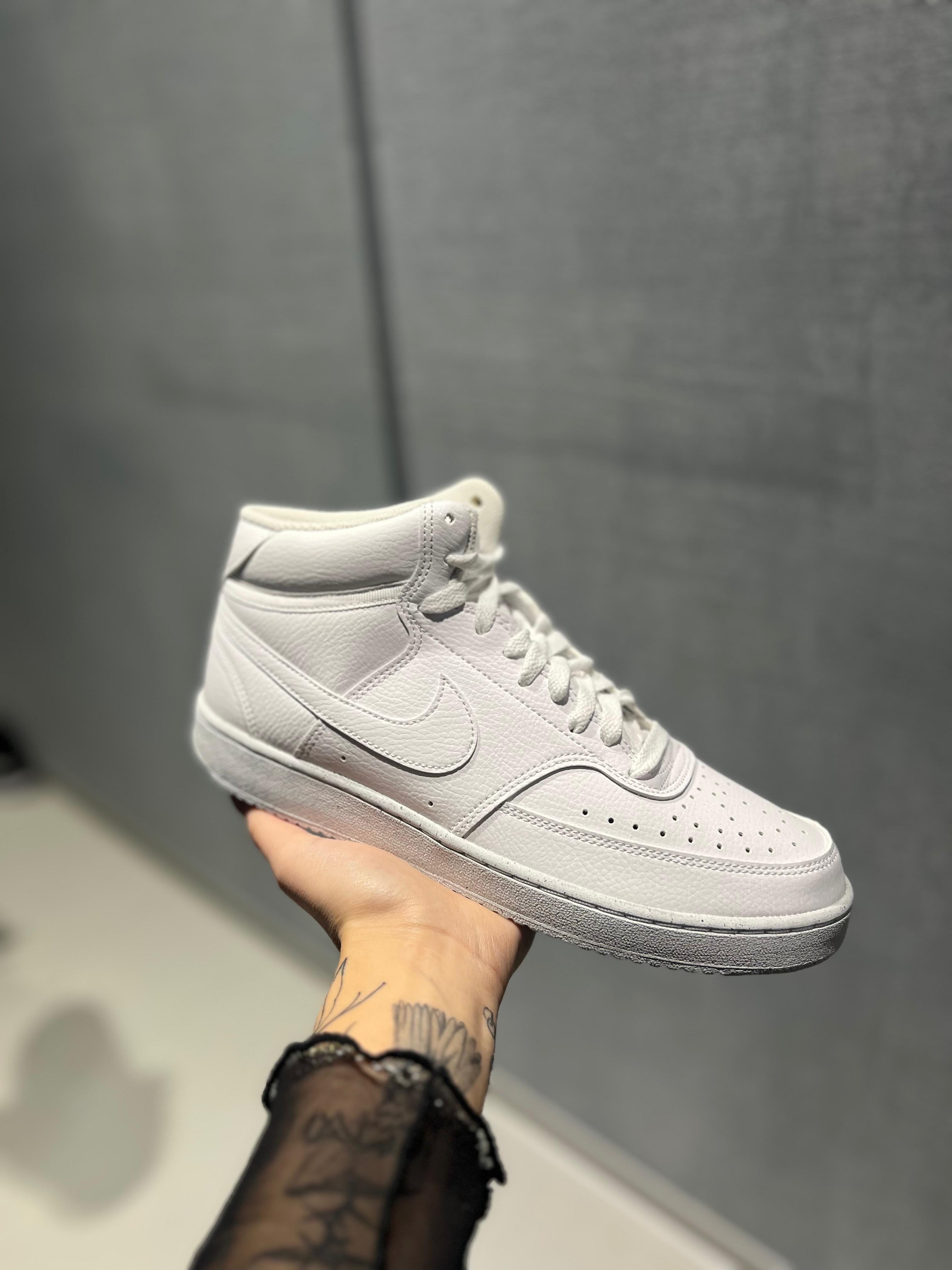 Nike court vision Mid '07 BIANCA