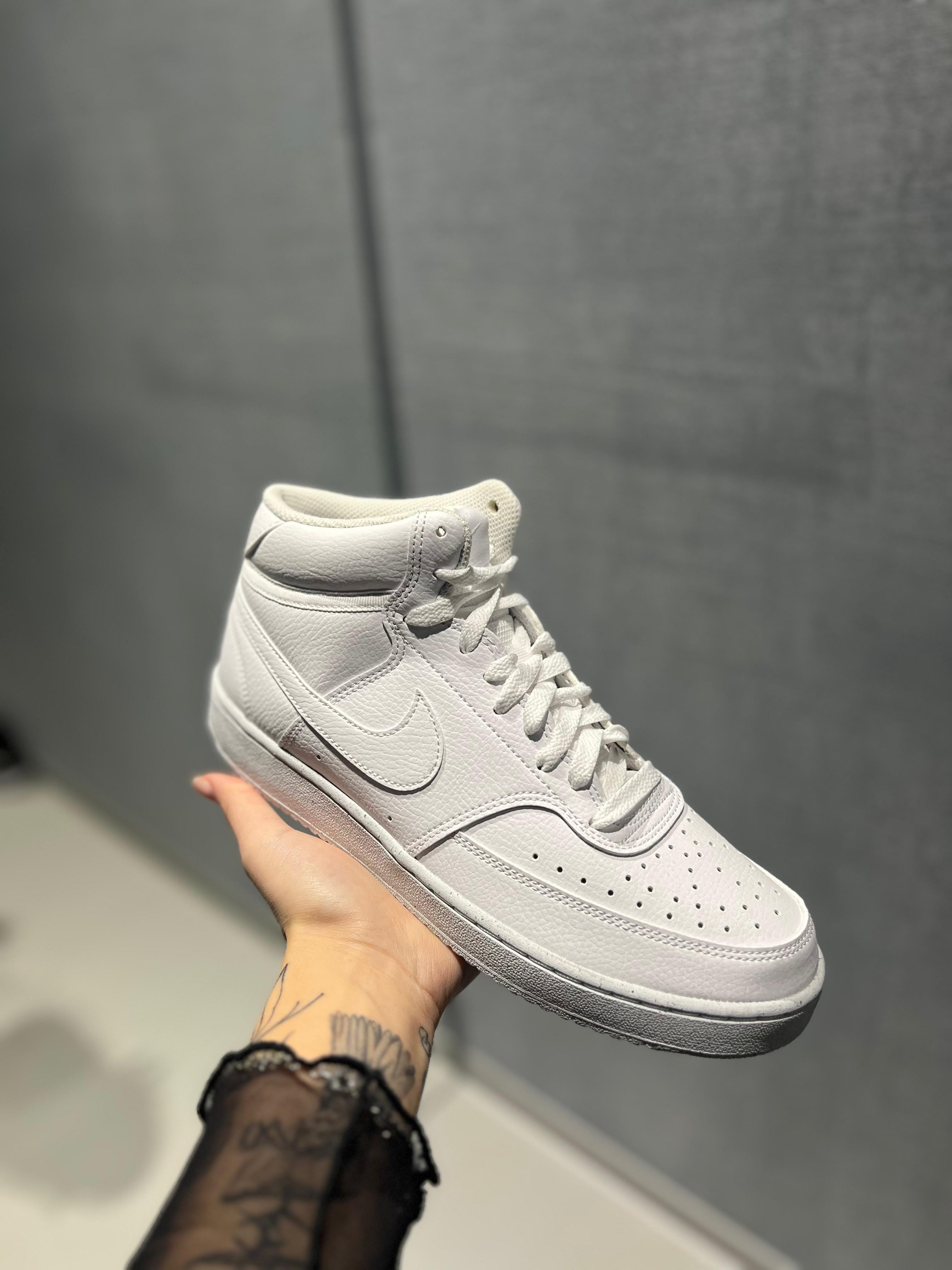 Nike court vision Mid '07 BIANCA