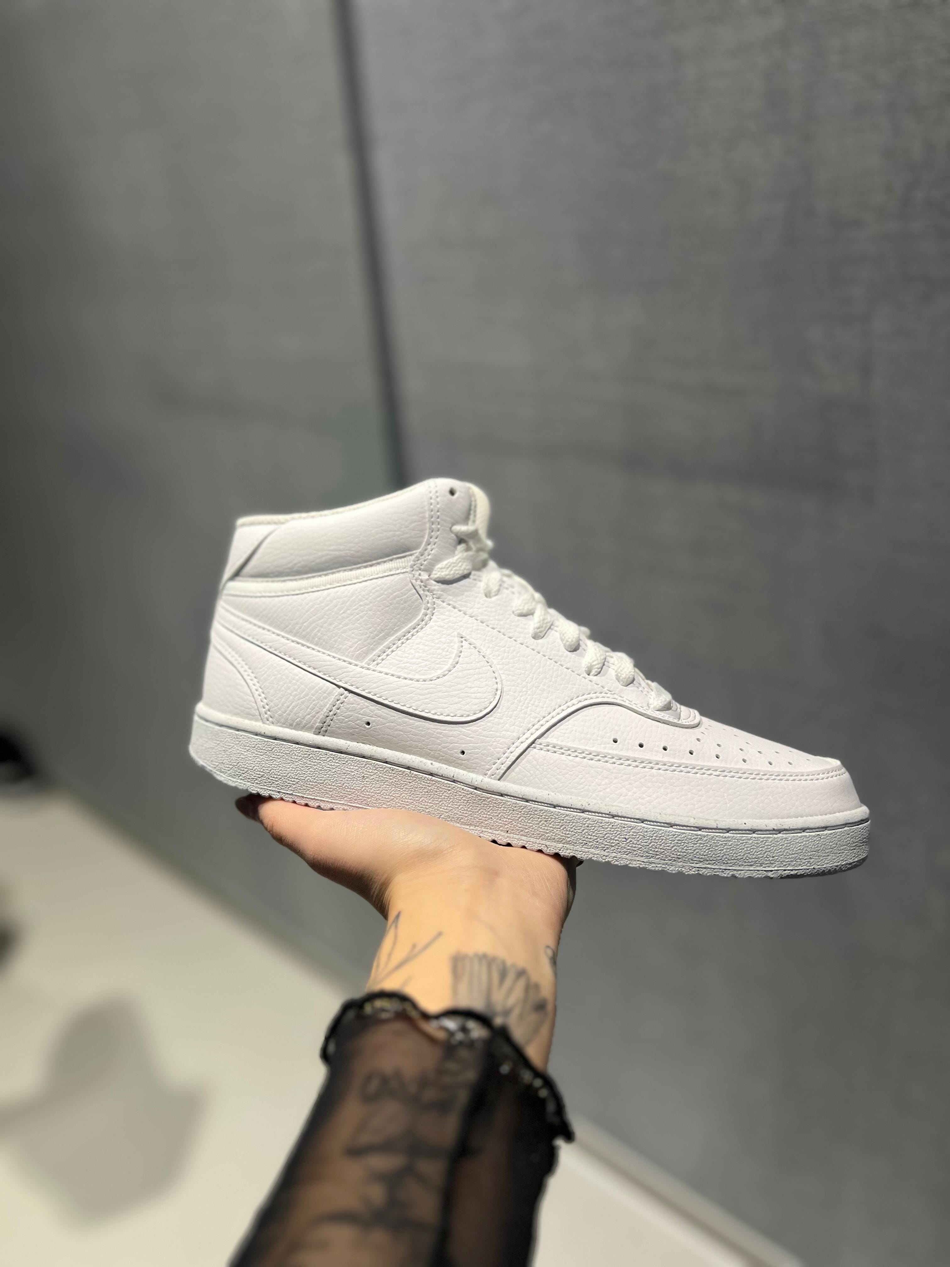 Nike court vision Mid '07 BIANCA