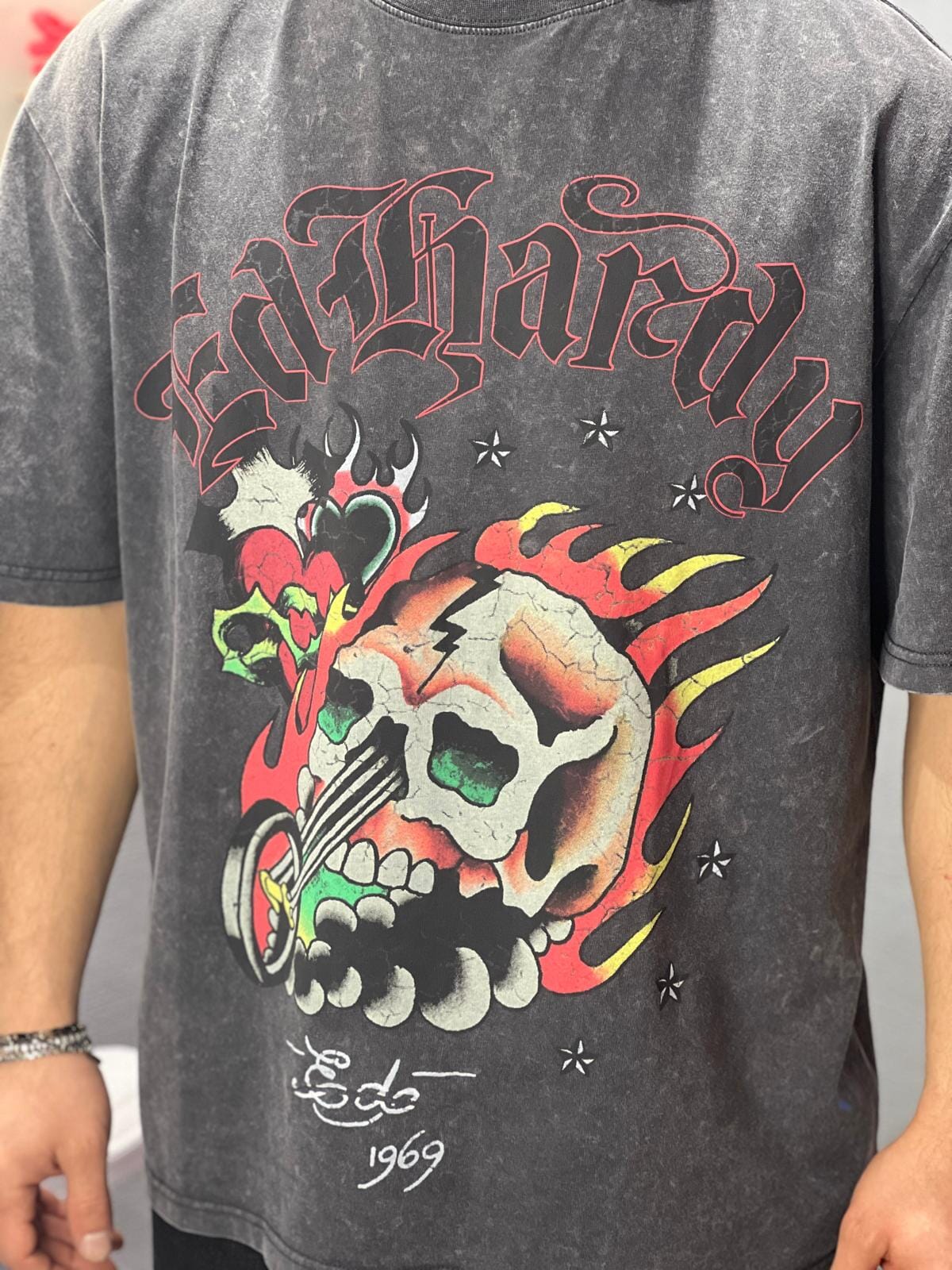 Ed Hardy Skull Out Of Hell T-Shirt