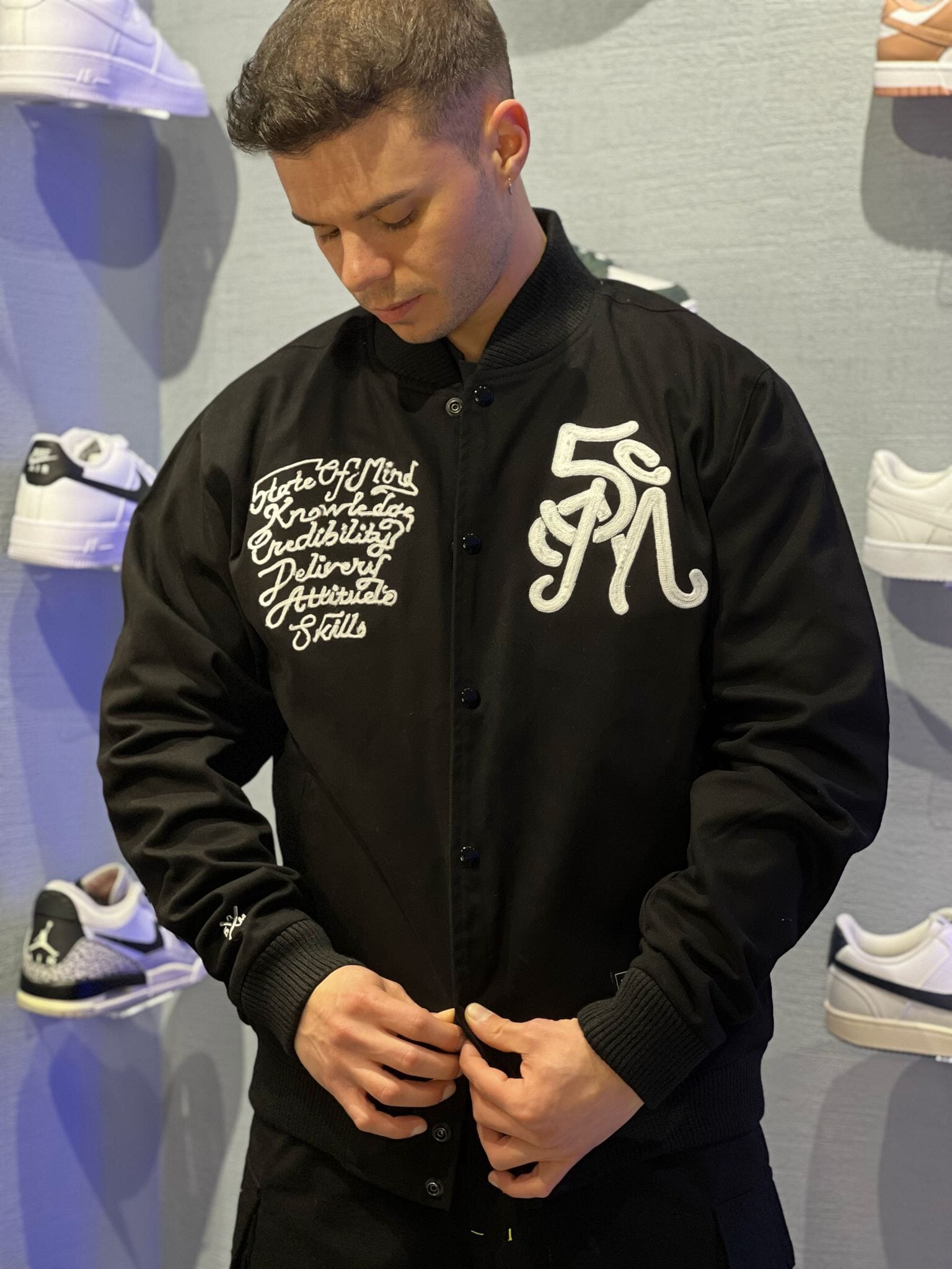 Jacket Disciples Collage Black