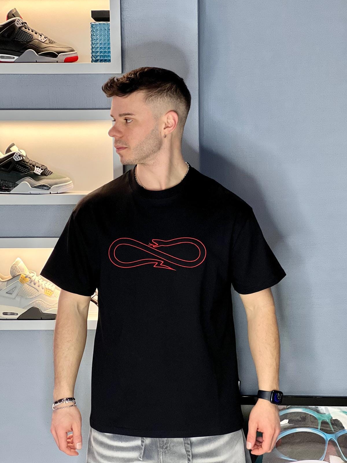 T-shirt Propaganda Monster Tee Black