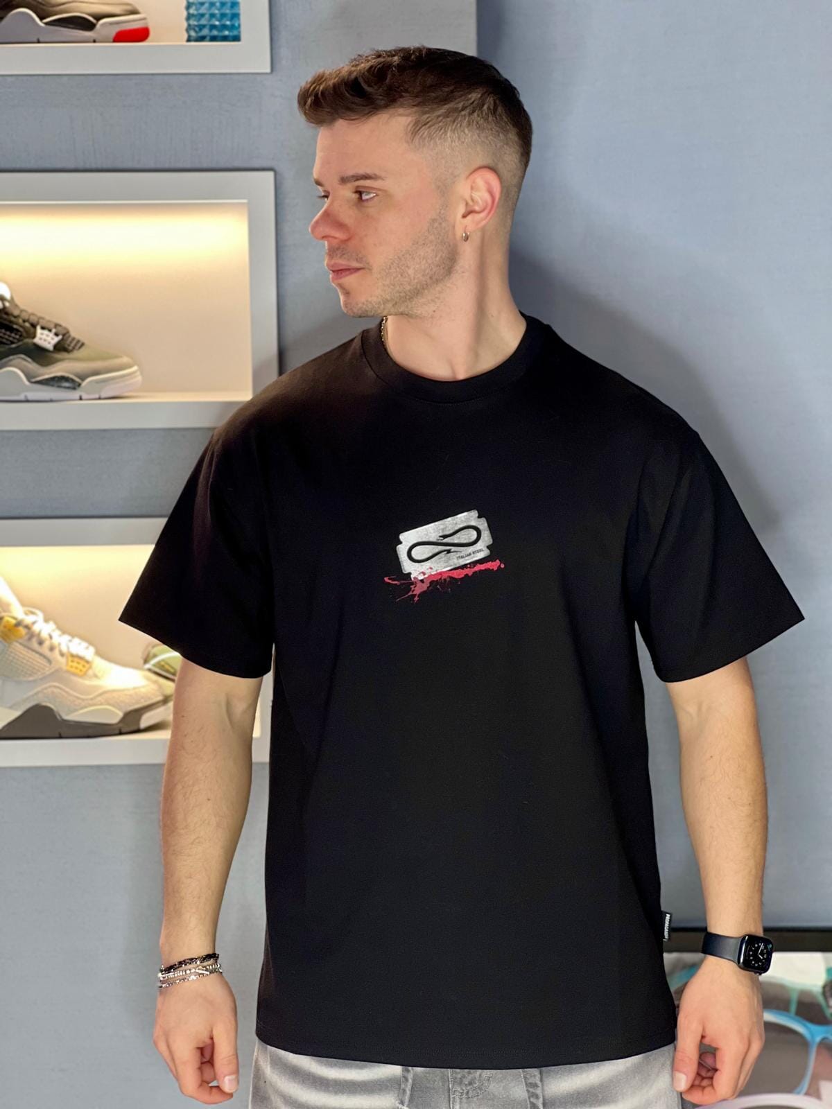 T-shirt Propaganda Logo Blade Tee Black