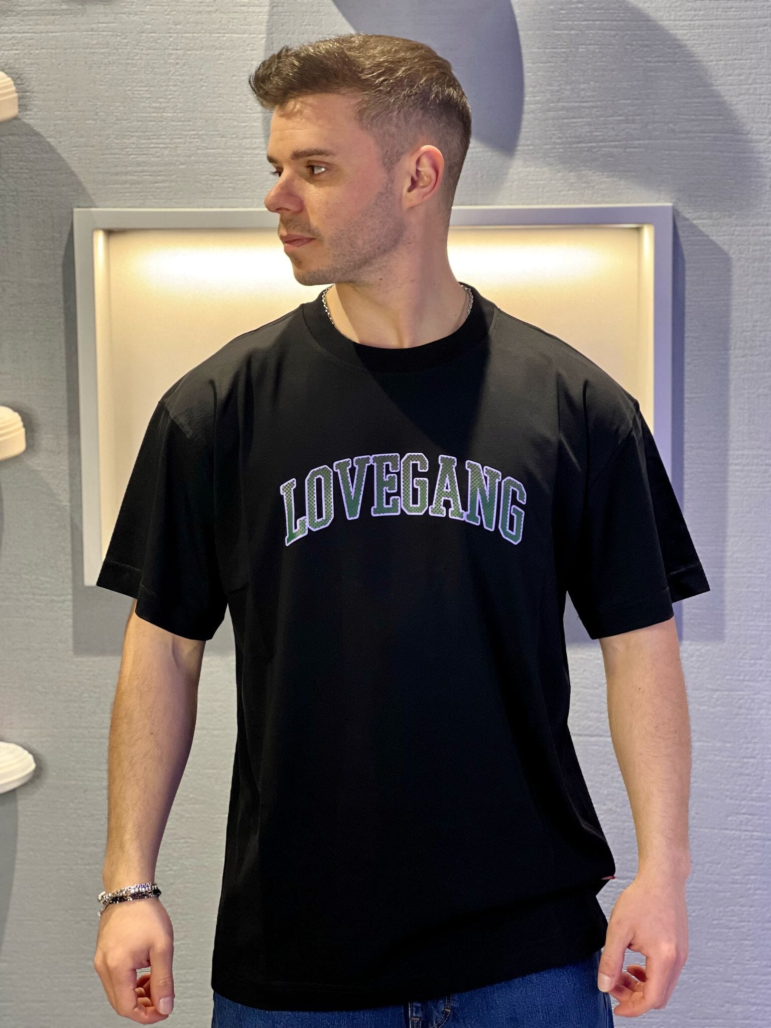 T-shirt Lovegang Logo Black