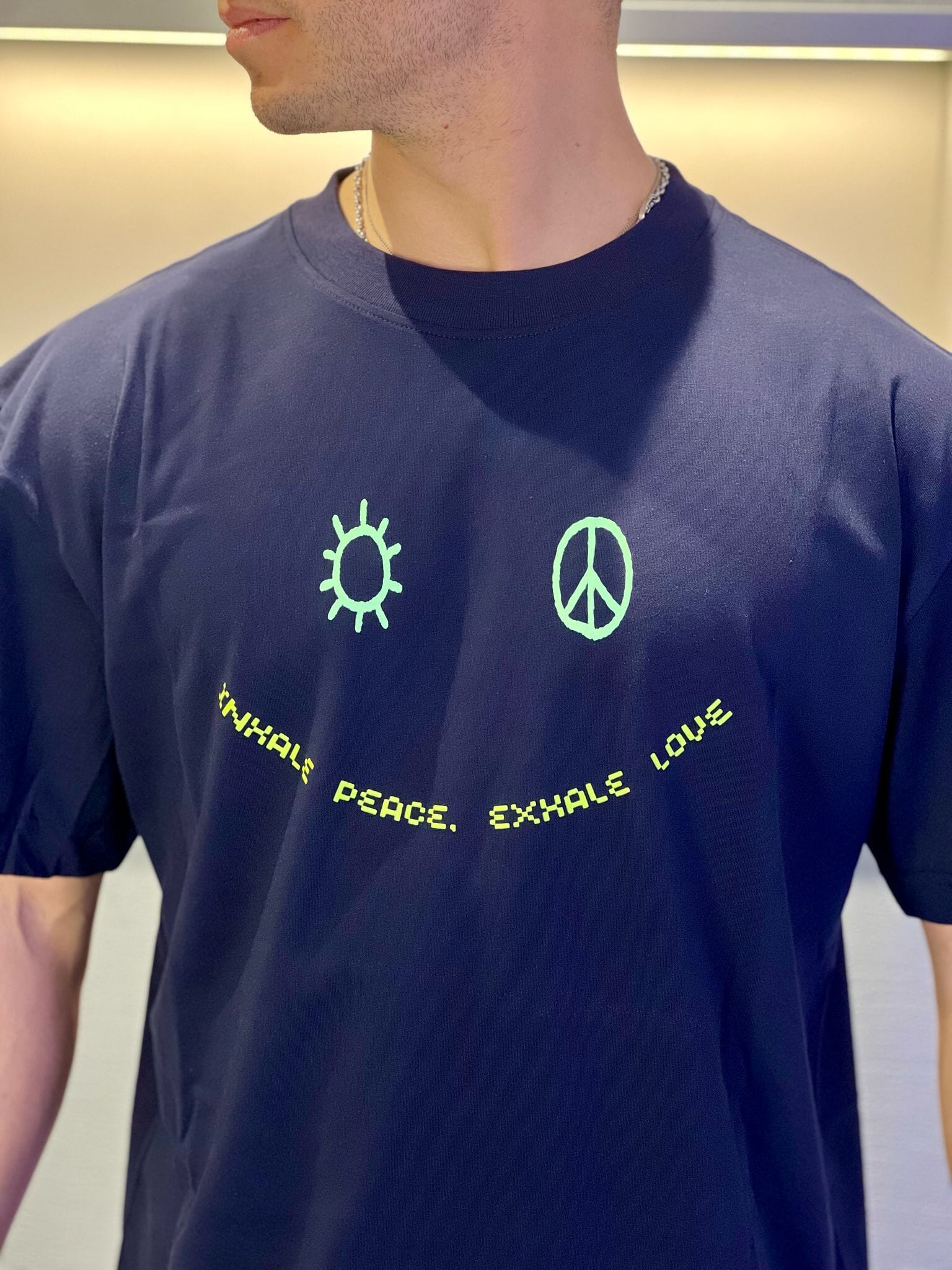 T-shirt Lovegang Smile Navy