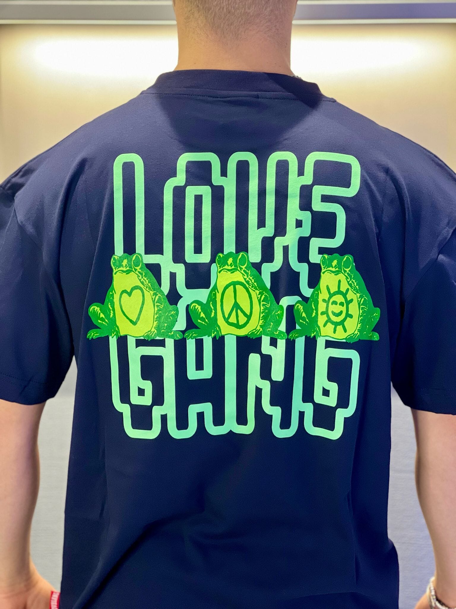 T-shirt Lovegang Smile Navy