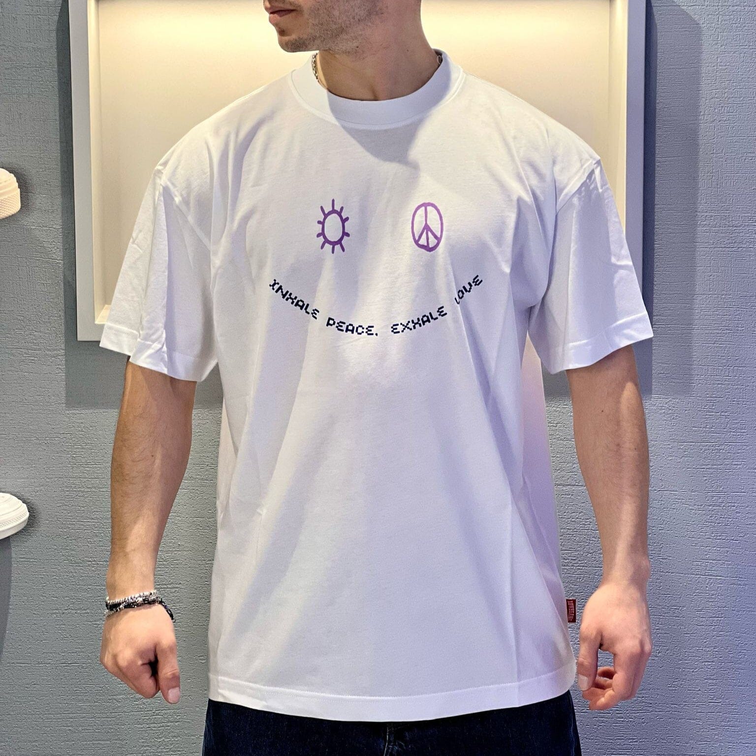 T-shirt Lovegang Smile White